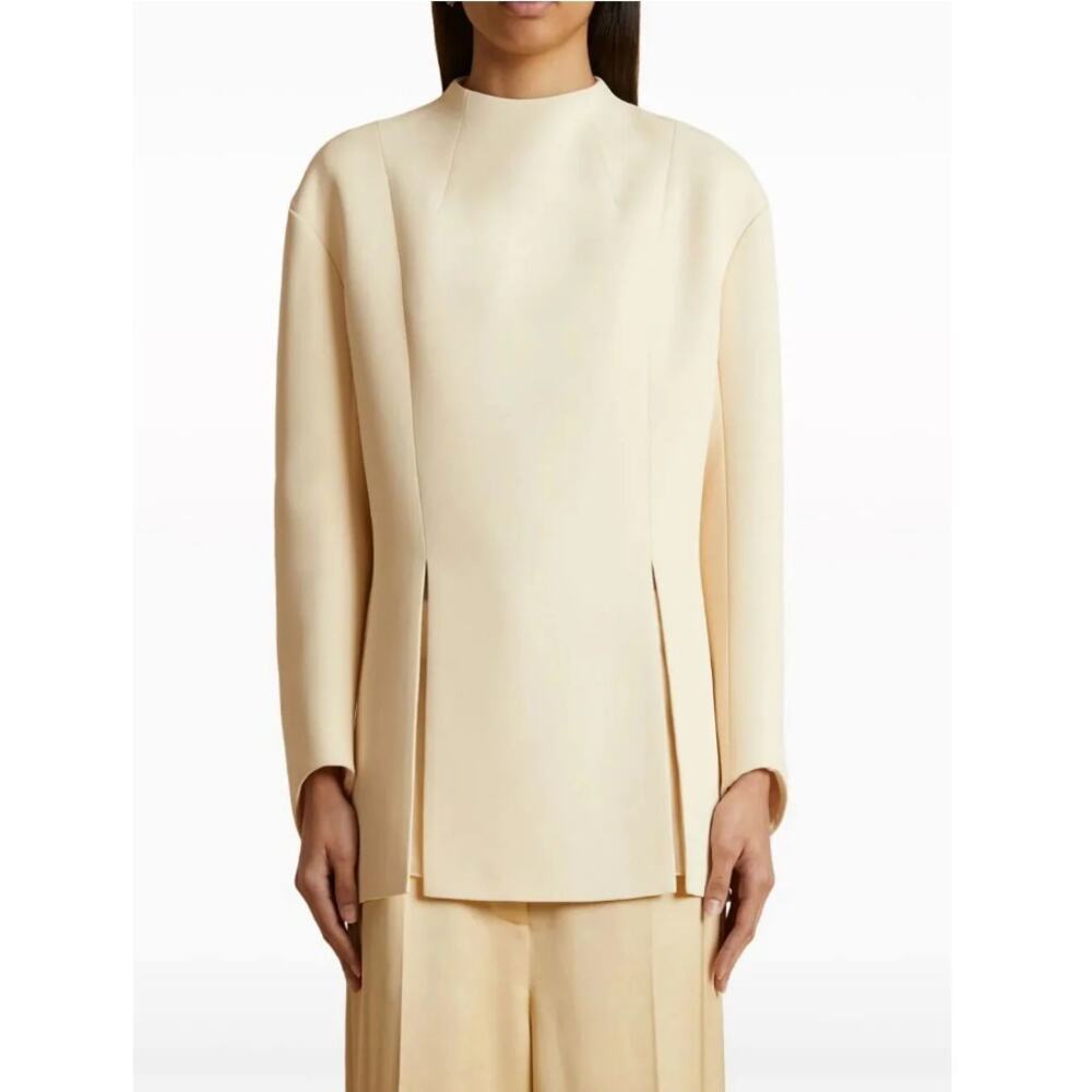 Khaite Mahni Top Bone Size 2